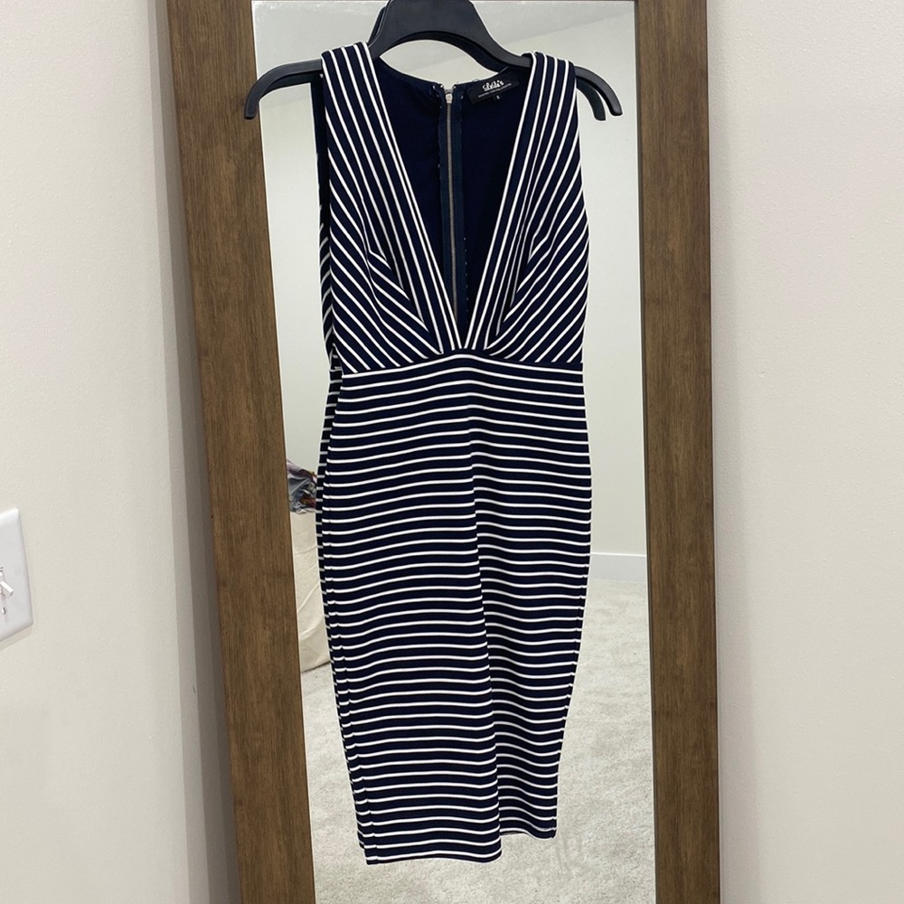 Navy & White dress